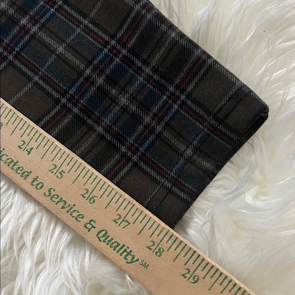 New! Kut from the Kloth Mia High-Rise Skinny Ankle Plaid Ponte Pants - Picture 10 of 10